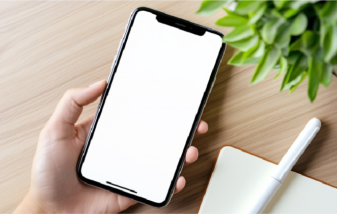 スマホ一つでできるからPCに張り付かなくてOK イメージ写真